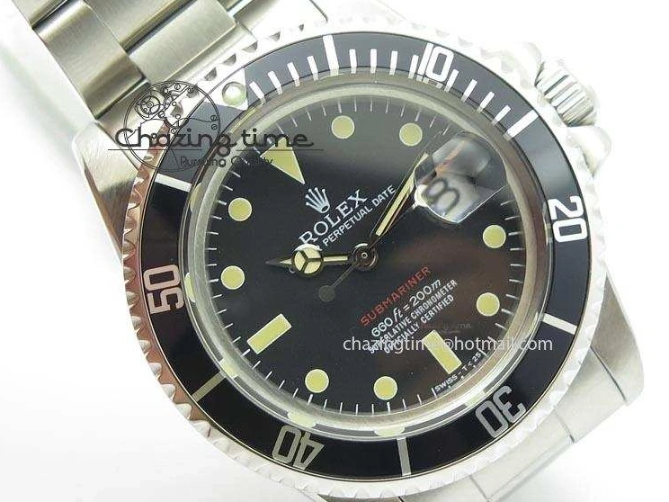 (Superlumed 200m Dial Hands) And black Best 1680 Edition Submariner 660ft A2836 Vintage 0215